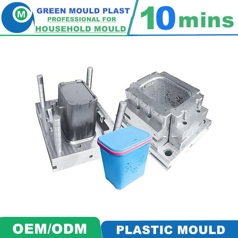 High Grade Domestic Plastic Washing Cloth Basket Molds With Diverse Styles