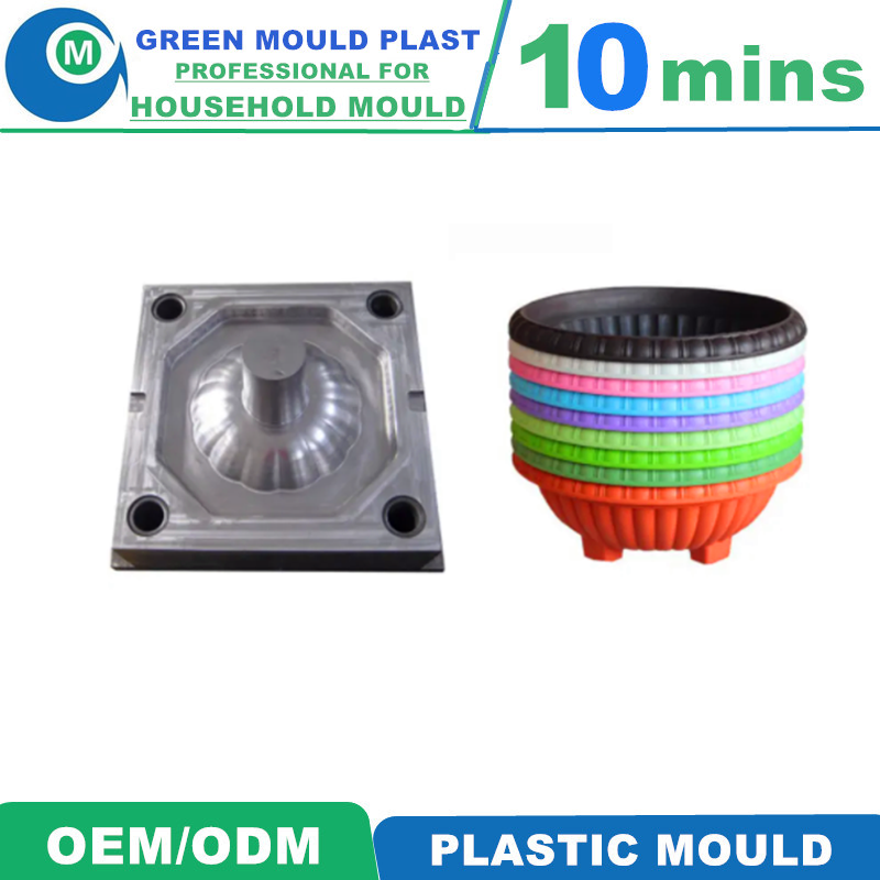 High Quality Local Plastic Flowerpot Molds In Various Designs