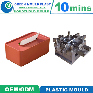 Superior Domestic Plastic Facial Tissue Box Molds In Assorted Styles