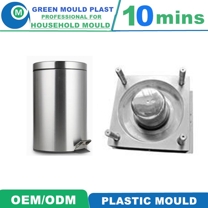 High Quality Injection Plastic Dustbin Mold,Plastic Household Mould