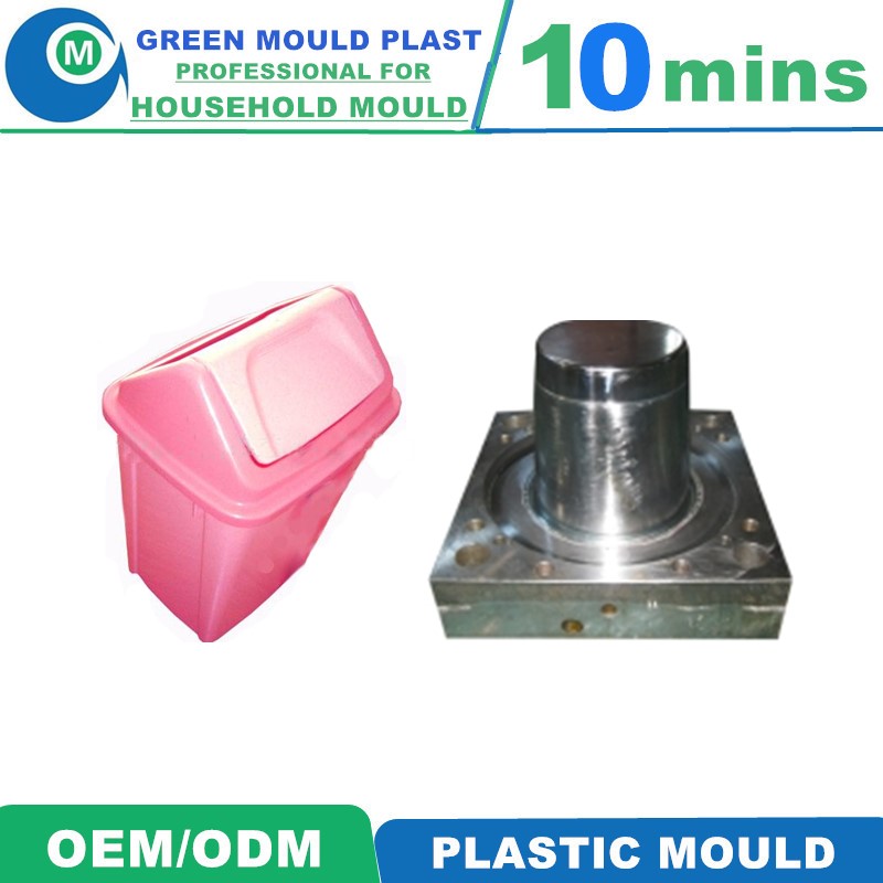 Top Quality Domestic Plastic Dustbin Molds With Multiple Styles