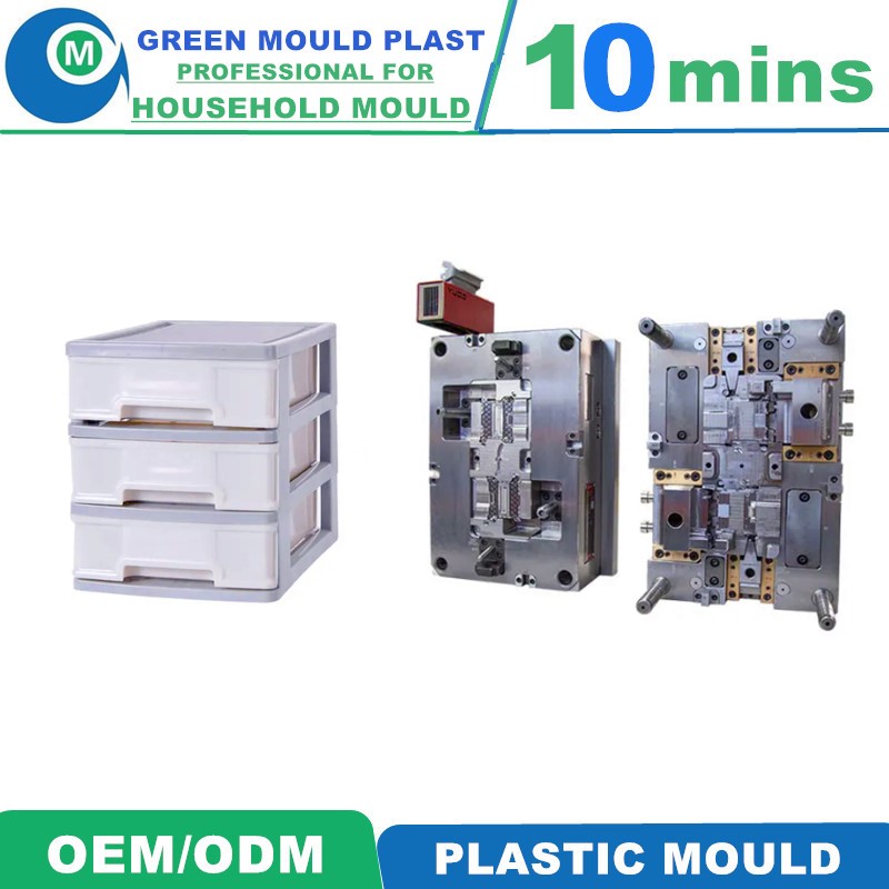 Top Quality Domestic Plastic Drawer Molds With Multiple Styles