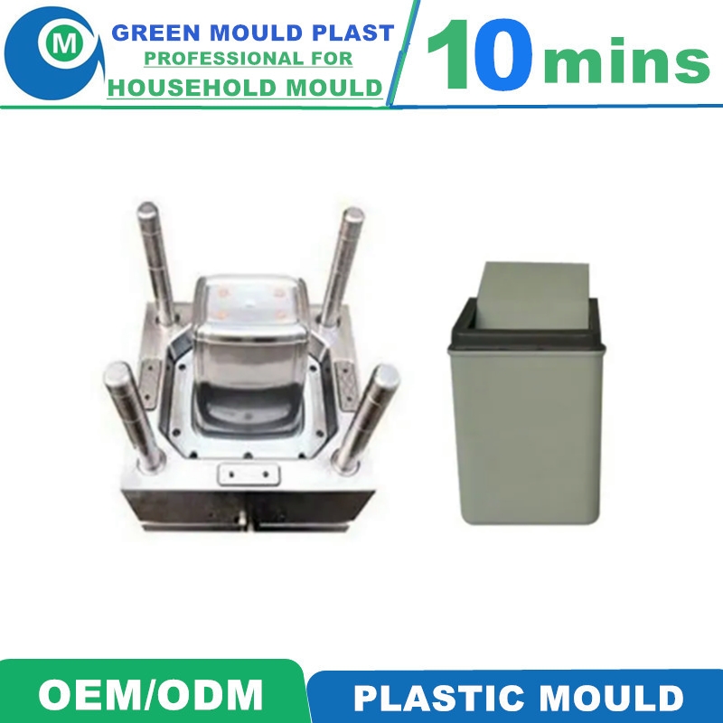 Various Styles of High-Grade International Plastic Garbage Can Molds