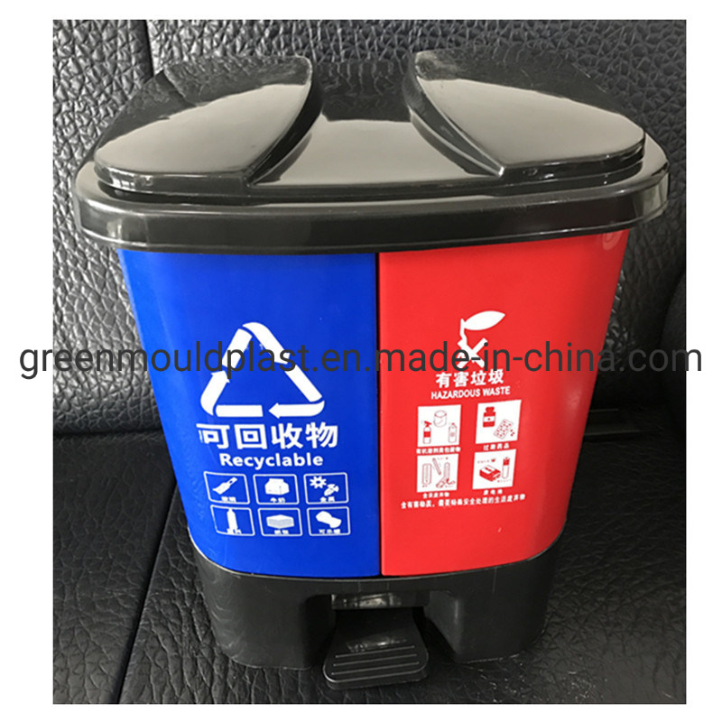 Making 20L High Quality Plastic Injection Dustbin Mould Best Price