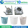 Hot Selling Professional Household Mould Maker Attractive Design Plastic Laundry Basket Injection Mould