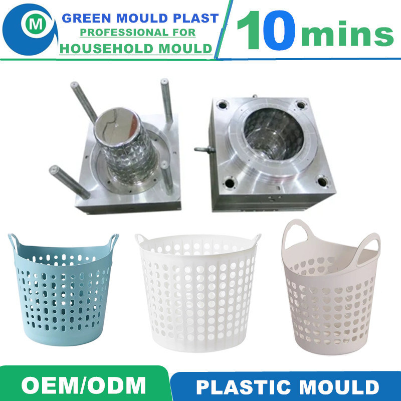 Hot Selling Professional Household Mould Maker Attractive Design Plastic Laundry Basket Injection Mould