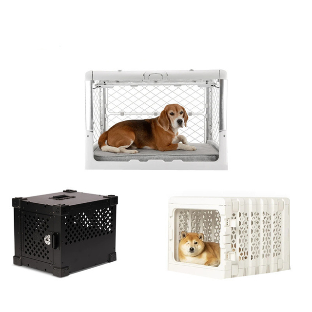 Portable Airline Pet Transport Box Durable Plastic Mould/Mold Travel Carrier for Small Animals Cats Dogs