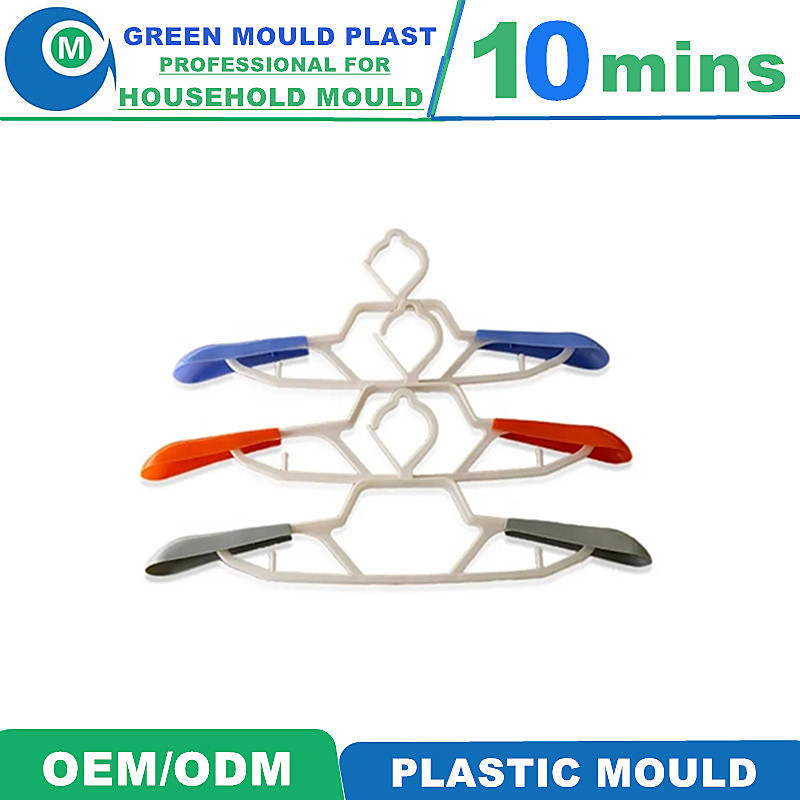 Plastic Injection Molding Machine Plastic PP Hanger Mould/Mold/Molding with Cheap Price and High Quality