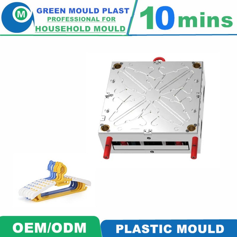 Plastic Injection Molding Machine Plastic PP Hanger Mould/Mold/Molding with Cheap Price and High Quality