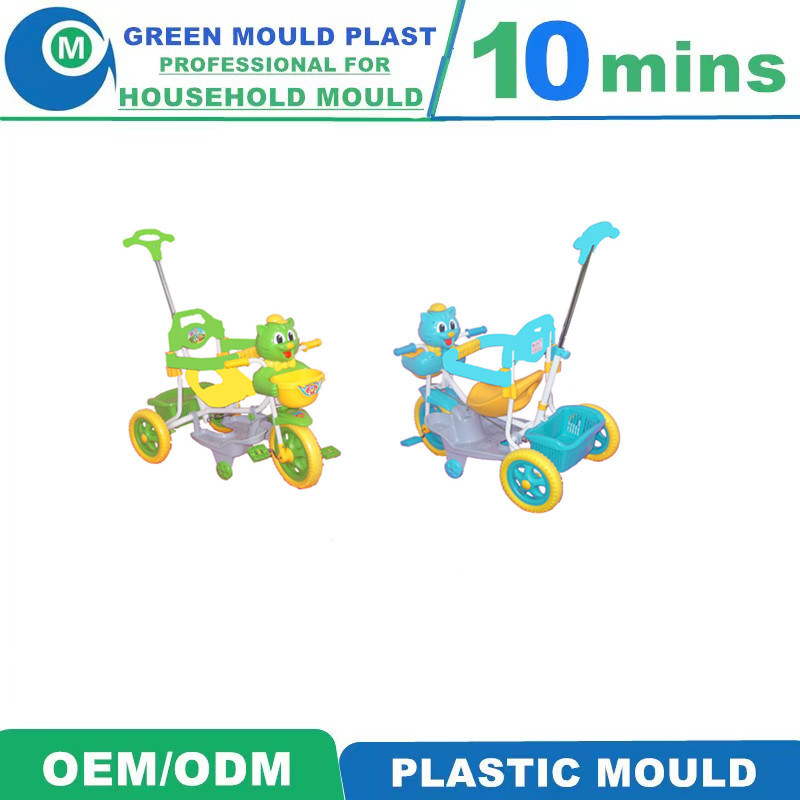 Customized High-Quality Toy Mould Swing Car Mold Injection Plastic Mould in Taizhou