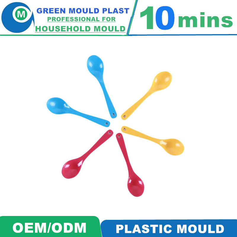 Cutlery Injection Mold Mould Supplier Newly Design Hot Runner Folding Cutlery Spoon Forks Knife Tool Plastic Injection Mold