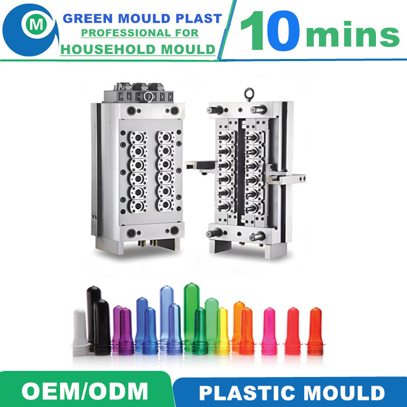 Customized Plastic Pet Bottles Preform Jar Injection Mould Packaging Molding Mold