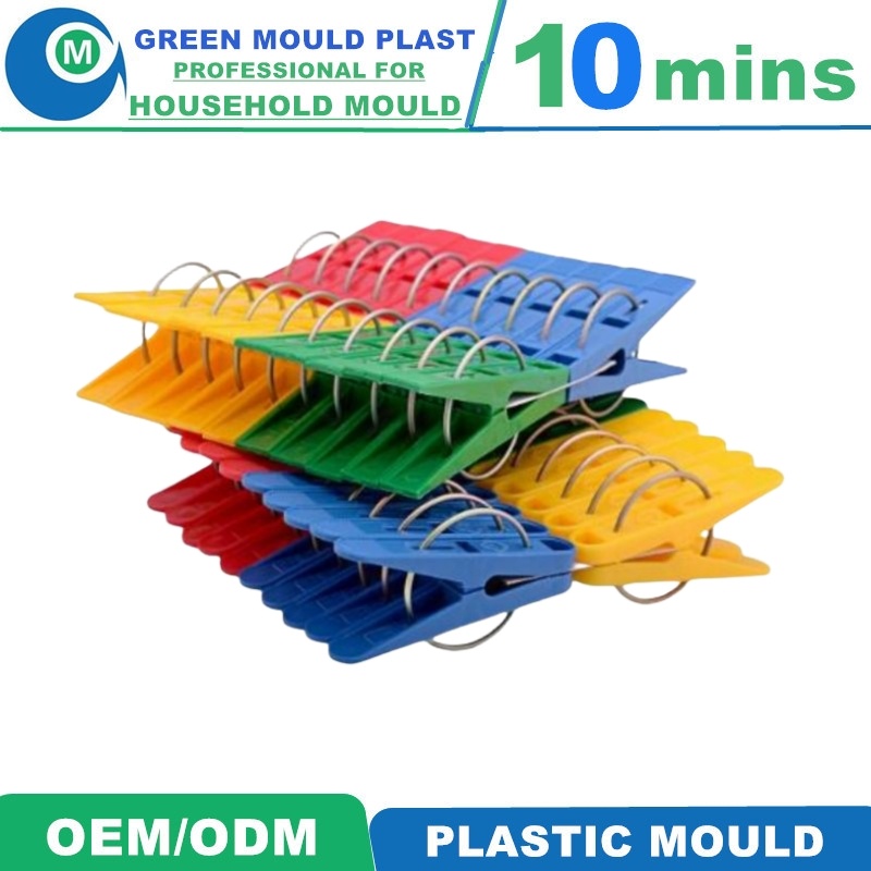 Plastic Cloth Hanger Mould Plastic Injection Mould/Molds Maker with Cheap Price Cloth Clip Mould