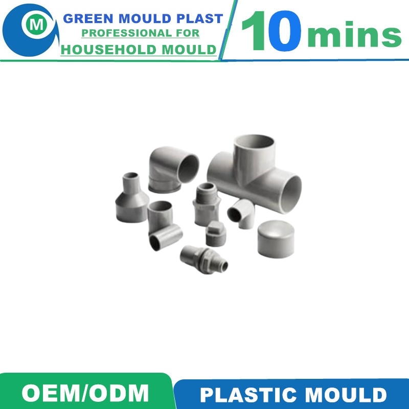 Taizhou Professional Mold Maker for Plastic Fitting Injection Mould PVC Pipe Fitting Mold