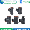 High Quality PVC PE PPR Plastic Injection Collapsible Core Pipe Fitting Mould