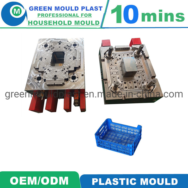OEM Plastic Vegetable and fruit Crate Mould Manufacture