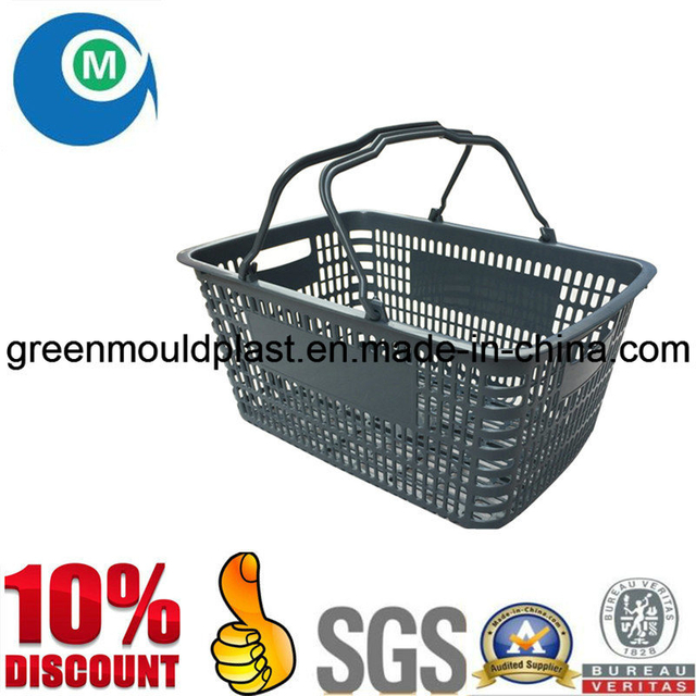 Injection Plastic Supermarket Basket Shopping Basket Mould