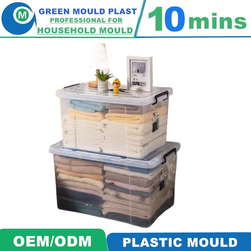 Custom Make Mould Injection Service Plastic Injection Storage Mold Manufacturer