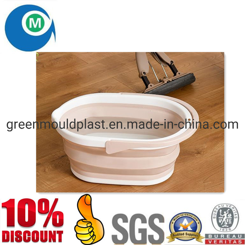 OEM Injection Plastic Oval Folding Bucket Mould Supplier Taizhou
