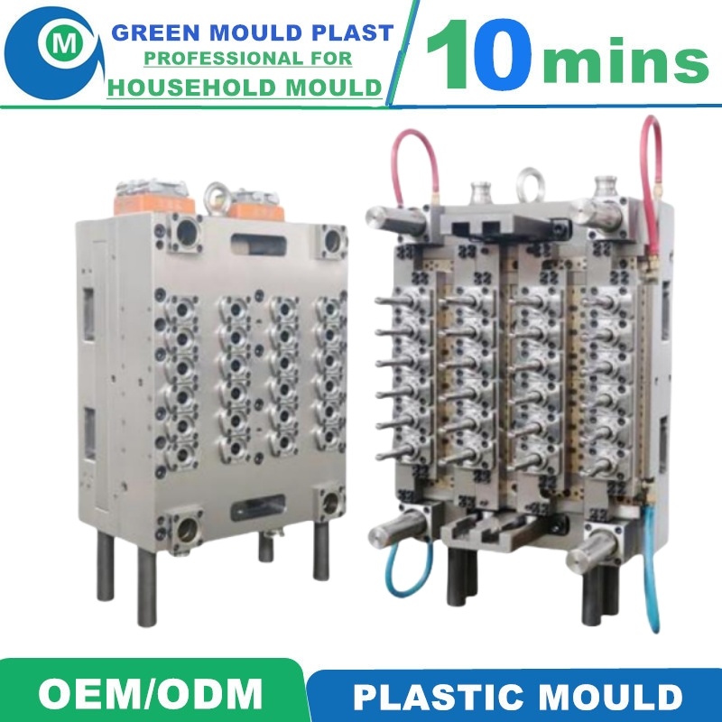 Factory Design Make 12 Cavity Pet Candy Jar Bottle Preform Mold Bottles150cc Reconditioned Pet Preform Mold