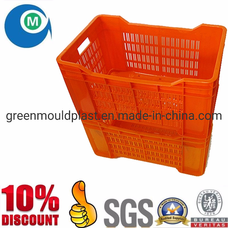 Factory Custom Plastic Crate Mould Plastic Injection Mold for Turnover Logistics Box