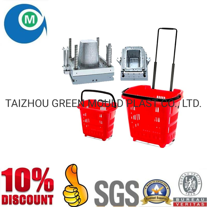 High Quality Injection Plastic Shopping Basket Mould Manufacturer