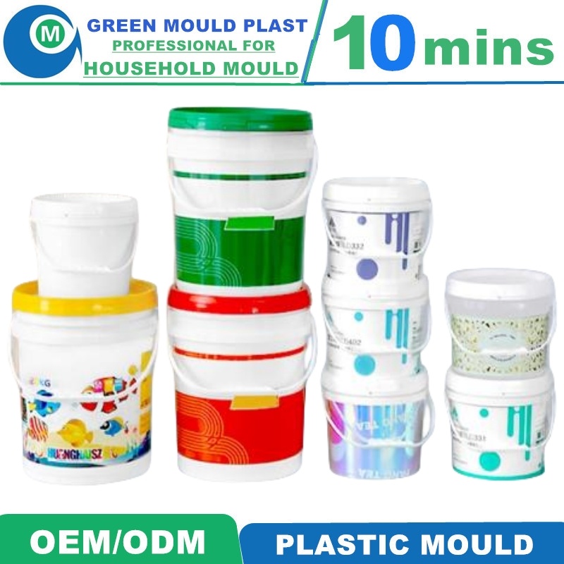 Excellent Bucket Injection Plastic Mould Supply Reasonable Price