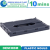 Mould Mold High Quality Injection Plastic Mould Folding Black Crate Mould with Factory Price