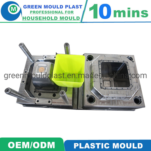 China Mould Factory Plastic Injection Rattan Flowerpot Mould Making