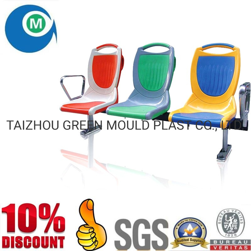 Fashion Design Double Color Plastic Injection Bus Chair Mould