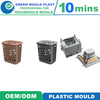 Top Quality Domestic Plastic Washing Cloth Basket Molds With Multiple Styles