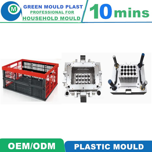 Top Quality Domestic Plastic Crate Molds With Multiple Styles