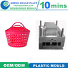 High Quality Domestic Plastic Basket Molds In Many Styles