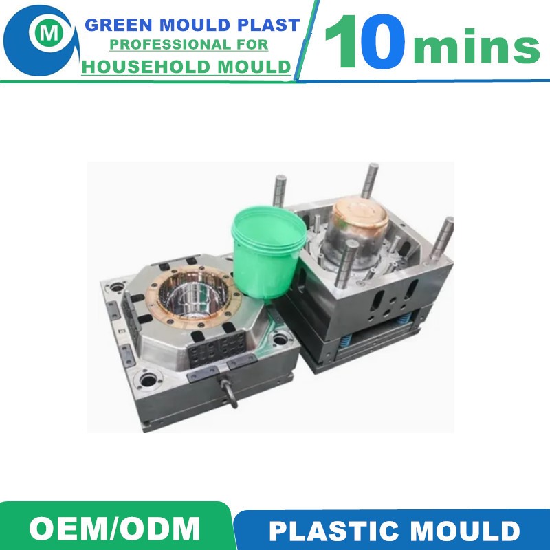 Top Quality International Plastic Paint Bucket Molds With Multiple Styles