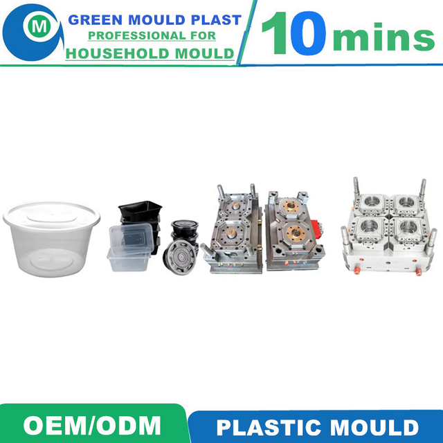 Various Styles of High-Grade Domestic Plastic Food Container Molds