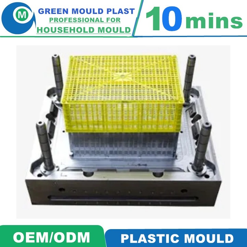 Customized Professional High Quality Cheap Hot Sale Crate Mould Plastic Injection Mould