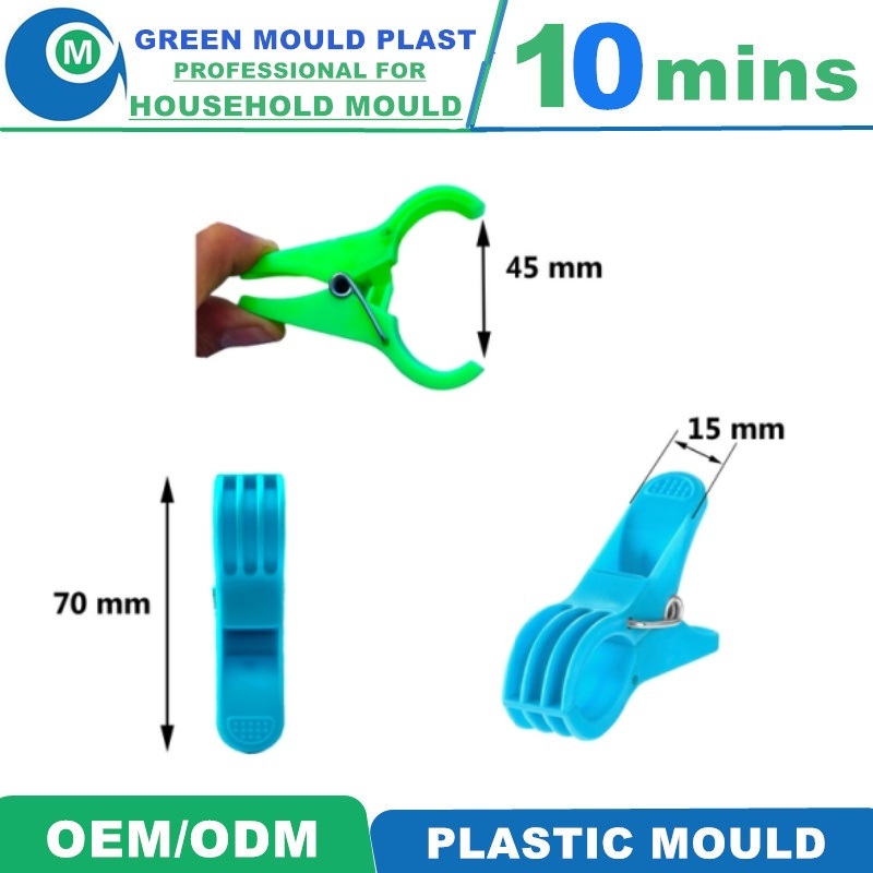 Hot Sale High Quality Factory Price Plastic Injection Cloth Clip Mould Manufacturer