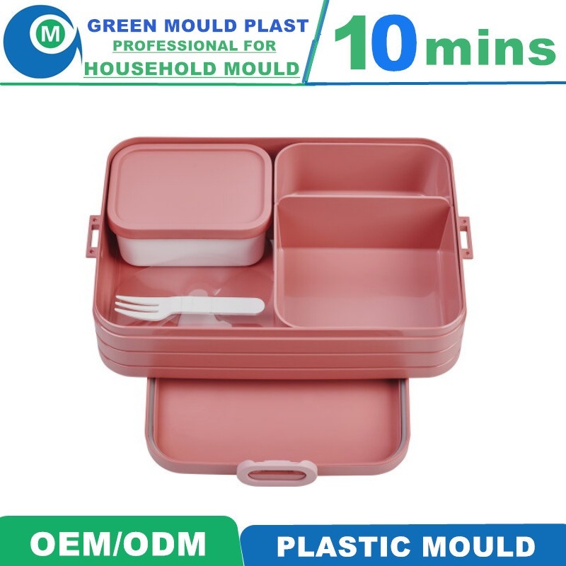 High Quality Customized Professional Plastic Injection Lunch Box Mould Manufacturer Factory
