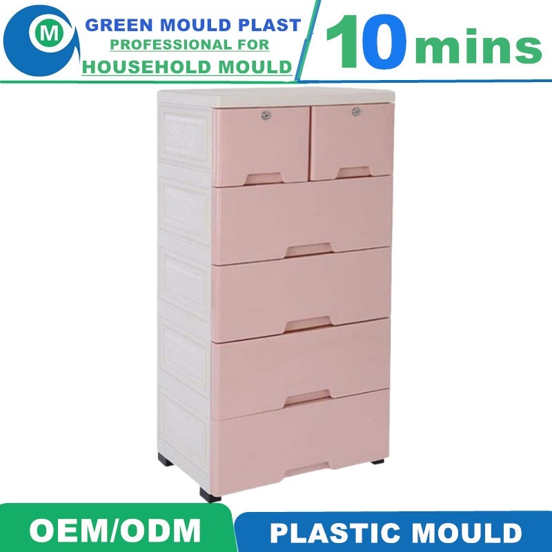 Children′s Plastic Injection Wardrobe Mould Customized Model Hot Selling Good Quality