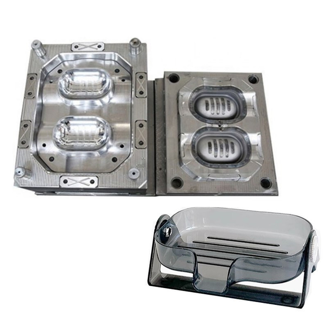 Factory OEM Soapbox Plastic Injection Moulds Bathroom Anti-Water Soap-Holder Used Mold Washing Soap-Holder Second Hand Molds