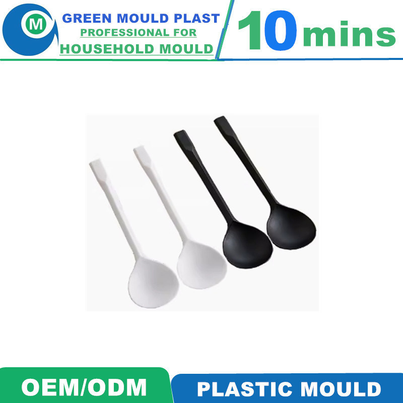Foldable Forks and Foldable Spoons Plastic Injection Mold Taizhou Professional Injection Spoon Plastic Mould Design&Process