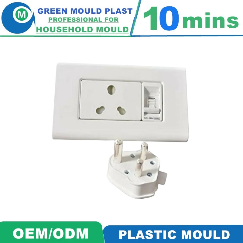 Customized Professional Low Price Plastic Socket Injection Mold Manufacturer Factory