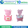 OEM Plastic Baby Toilet Children Step Moulds Double Plastic Stool Moulds/Plastic Injection Mould/Mold