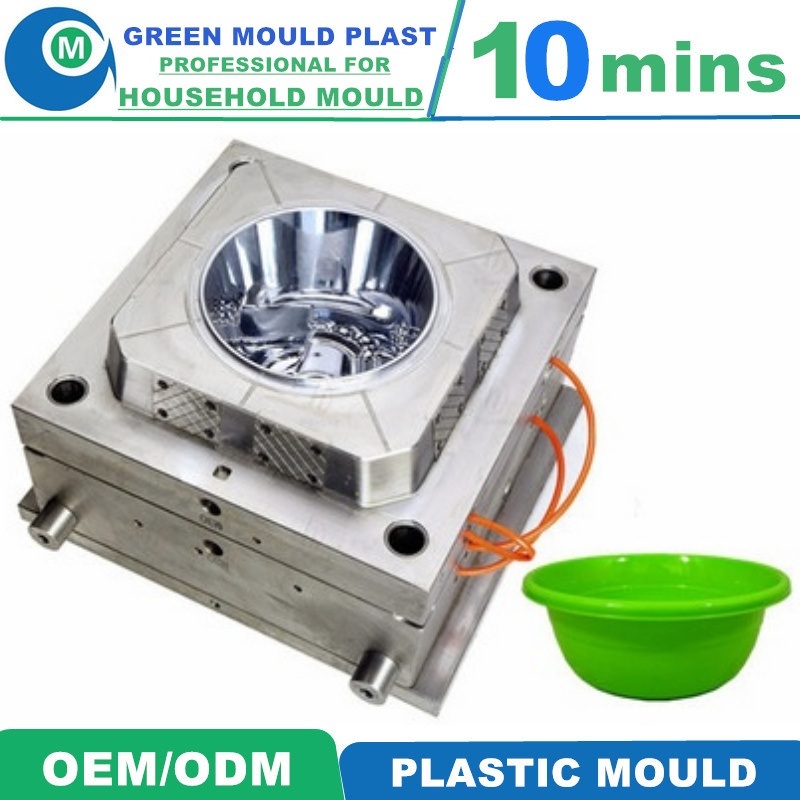 High Quality Cheap Factory Direct Sale Plastic Injection Secondhand Basin Mould Manufacturer