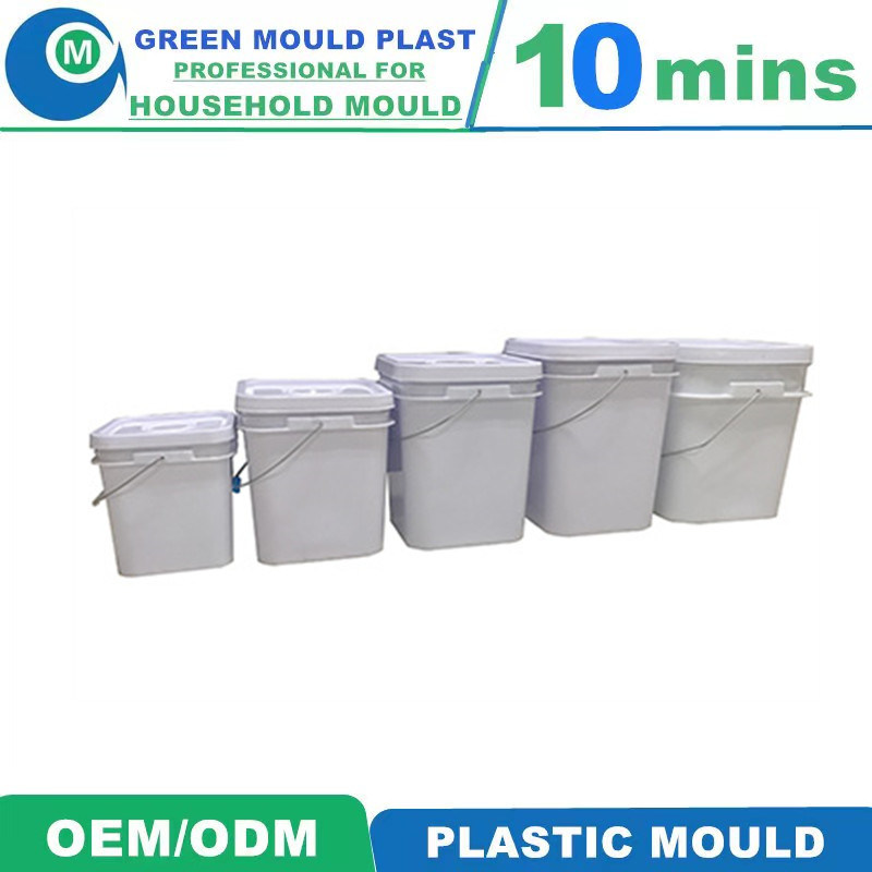 Customized Multi Size High-Quality Plastic Injection Paint Bucket Mould