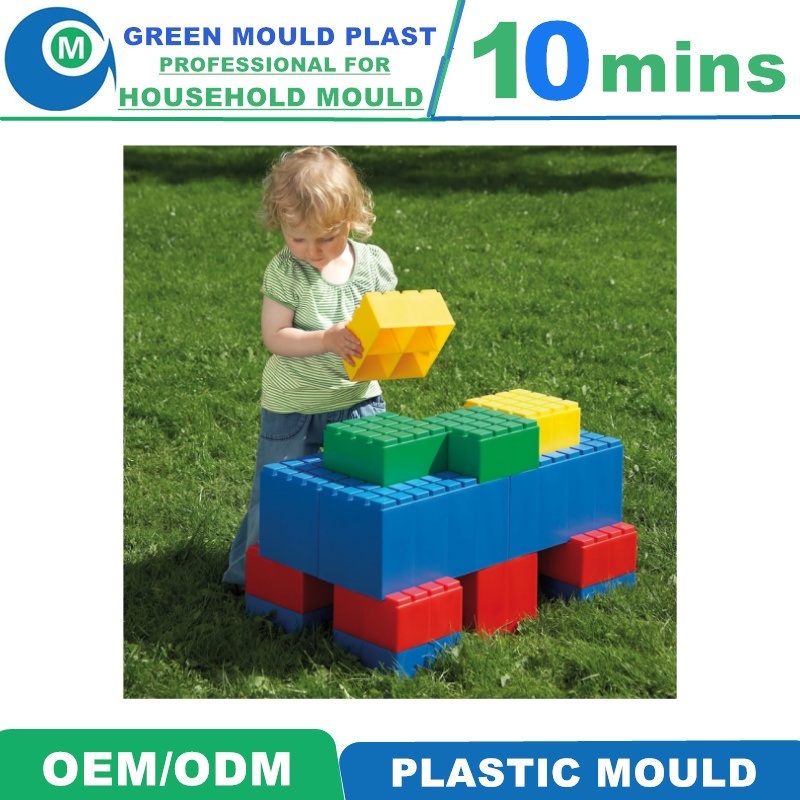 Customized Professional Hot Sale High Quality Plastic Building Block Injection Mold Manufacturer Factory