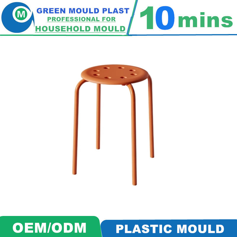 Stool Chair Injection Mould / Mold Household Table Chair Custom PP Plastic Cheap Economic Plastic / Tooling