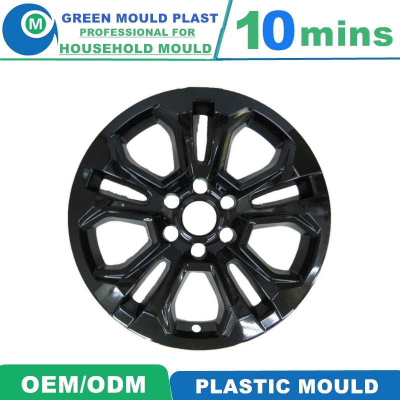 Customized Professional High Quality Plastic Wheel Cover Injection Mold Manufacturer Factory