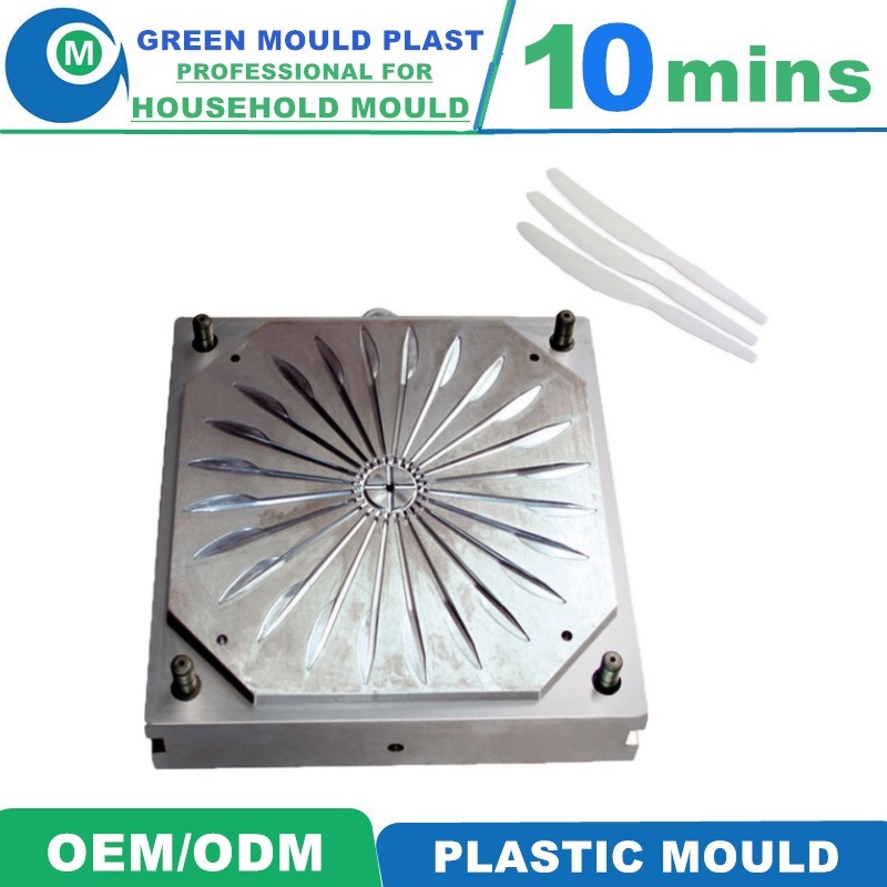 High Quality Cheap Factory Direct Sale Plastic Spoon&Fork&Knife Injection Mould