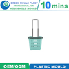 Manufacturer Wholesale Plastic Mould Injection Plastic Shopping Basket Mould Mold
